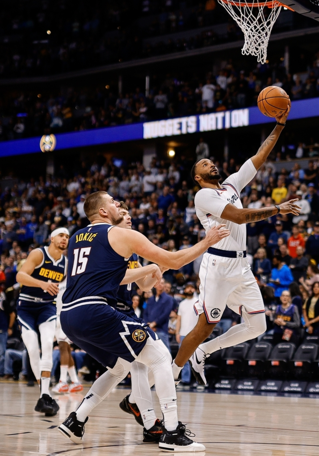 快船轻取爵士,东契奇点燃赛场 快船轻取爵士,东契奇点燃赛场