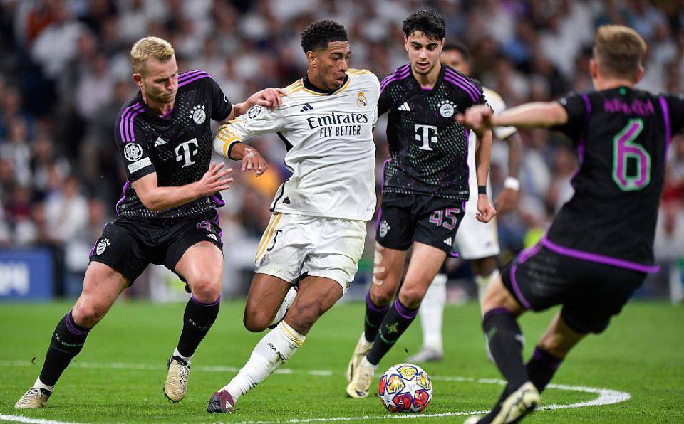 阿根廷力克罗马，贝林厄姆扛起全队